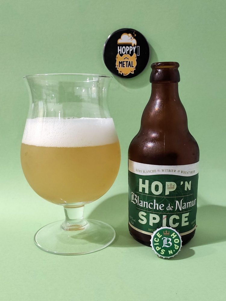 hoppymetal reseña blanche namur hop'n spice