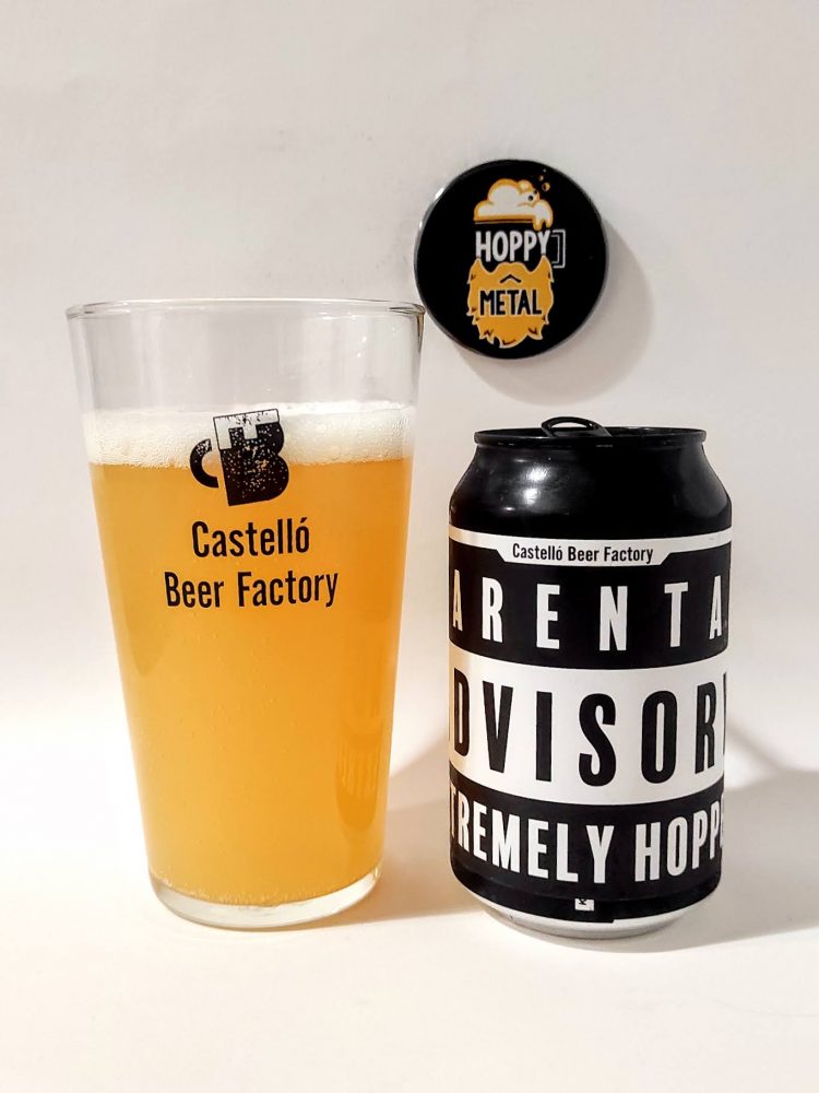 hoppymetal castello beer factory parental advisory